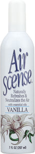 AIR SCENSE: Air Freshener Vanilla, 7 oz