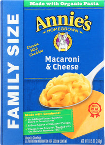 ANNIES HOMEGROWN: Mac and Cheese Classic Macaroni, 10.5 oz