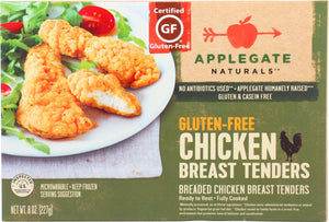 APPLEGATE: Gluten-Free Chicken Breast Tenders, 8 oz
