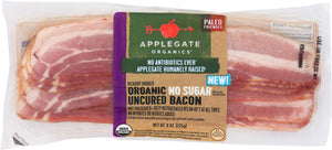APPLEGATE: Bacon No Sugar Organic Sweet Life, 8 oz