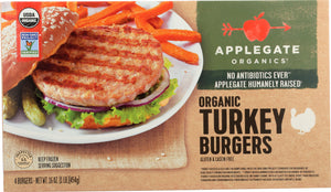APPLEGATE FARMS: Organic Turkey Burgers, 16 oz