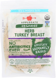 APPLEGATE: Herb Turkey Breast Sliced, 6 oz