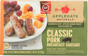 APPLEGATE NATURALS: Classic Pork Breakfast Sausage, 7 oz