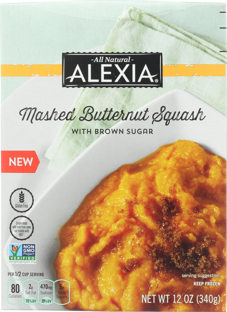 ALEXIA: Mashed Squash Butternut, 12 oz
