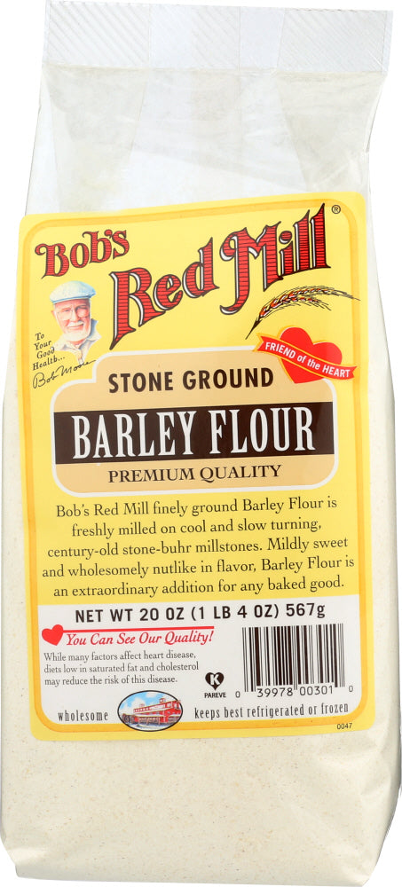BOBS RED MILL: Flour Barley, 20 oz
