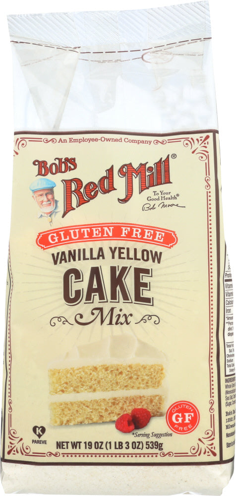 BOB'S RED MILL: Gluten Free Vanilla Cake Mix, 19 oz