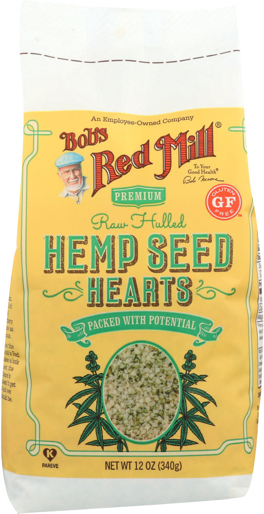 BOB'S RED MILL: Hulled Hemp Seed Hearts, 12 oz