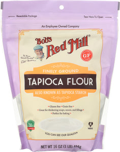 BOBS RED MILL: Tapioca Flour (Tapioca Starch), 16 oz