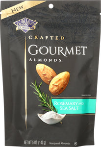 BLUE DIAMOND: Almond Rosemary Sea Salt, 5 oz