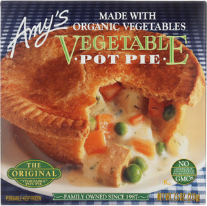 AMY'S: Organic Vegetable Pot Pie, 7.5 oz