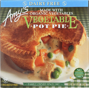 AMY'S: Vegetable Pot Pie Dairy Free Organic, 7.5 oz