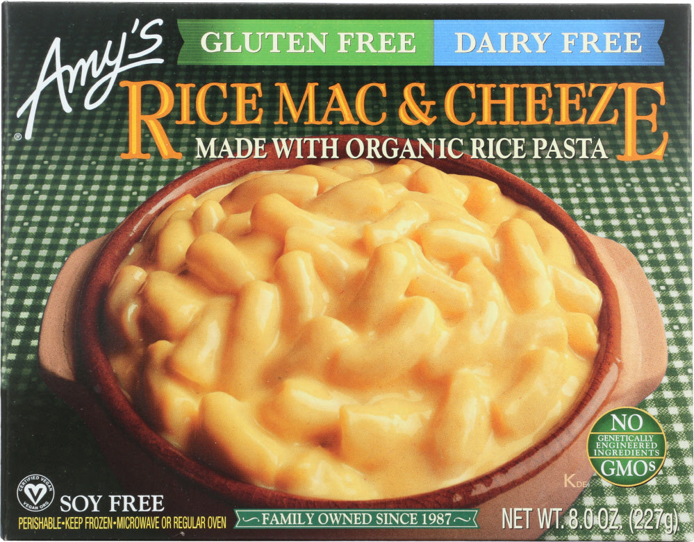 AMY'S: Dairy Free Rice Mac & Cheeze, 8 oz