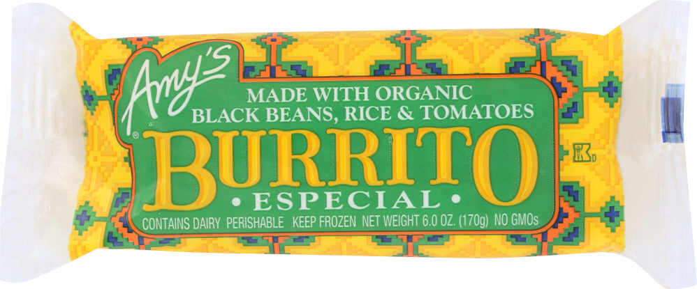 AMYS: Burrito Especial, 6 oz