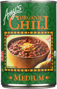 AMY'S: Organic Chili Medium, 14.7 oz