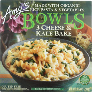 AMYS: 3 Cheese and Kale Bake Bowl, 8.50 oz