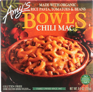 AMYS: Chili Mac Bowl, 9 oz