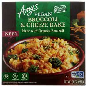 AMY'S: Vegan Broccoli & Cheeze Bake, 9.50 oz