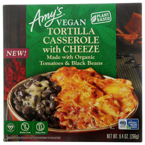 AMY'S: Vegan Tortilla Casserole with Cheeze, 9.50 oz