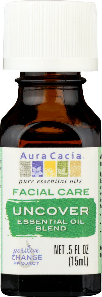 AURA CACIA: Essential Oil Facial Uncover 0.5 oz