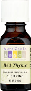 AURA CACIA: 100% Pure Essential Oil Red Thyme, 0.5 Oz