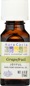 AURA CACIA: 100% Pure Essential Oil Grapefruit, 0.5 Oz
