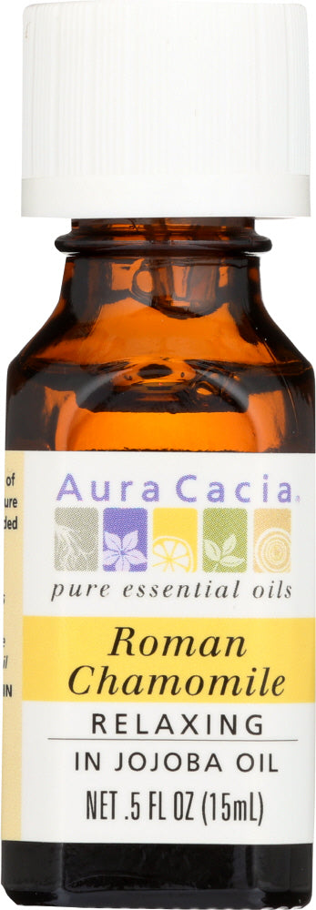 AURA CACIA:  Precious Essential Oil Roman Chamomile 0.5 oz