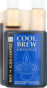 COOLBREW: Fresh Coffee Concentrate Original, 16.9 oz