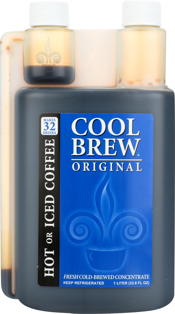 COOLBREW: Fresh Coffee Concentrate Original, 33.8 oz