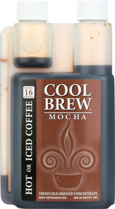 COOLBREW: Fresh Coffee Concentrate Mocha, 16.9 oz