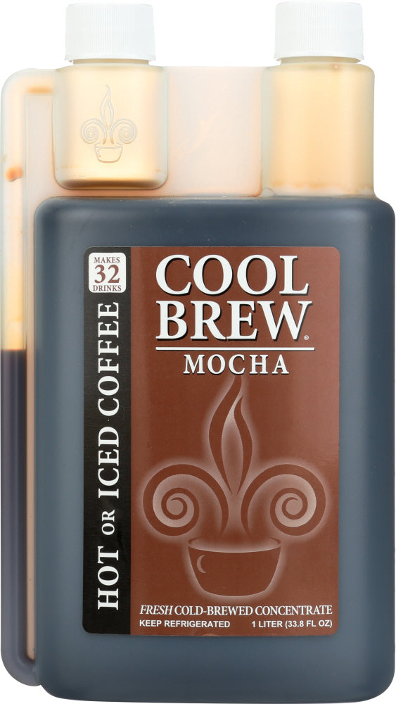 COOLBREW: Fresh Coffee Concentrate Mocha, 33.8 oz