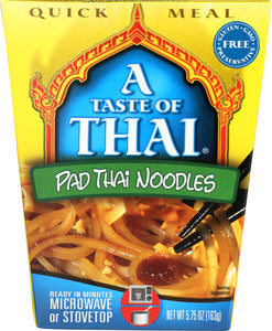 A TASTE OF THAI: Quick Meal Pad Thai Noodles, 5.75 oz