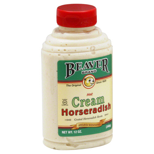 BEAVER: Hot Cream Horseradish, 12 oz