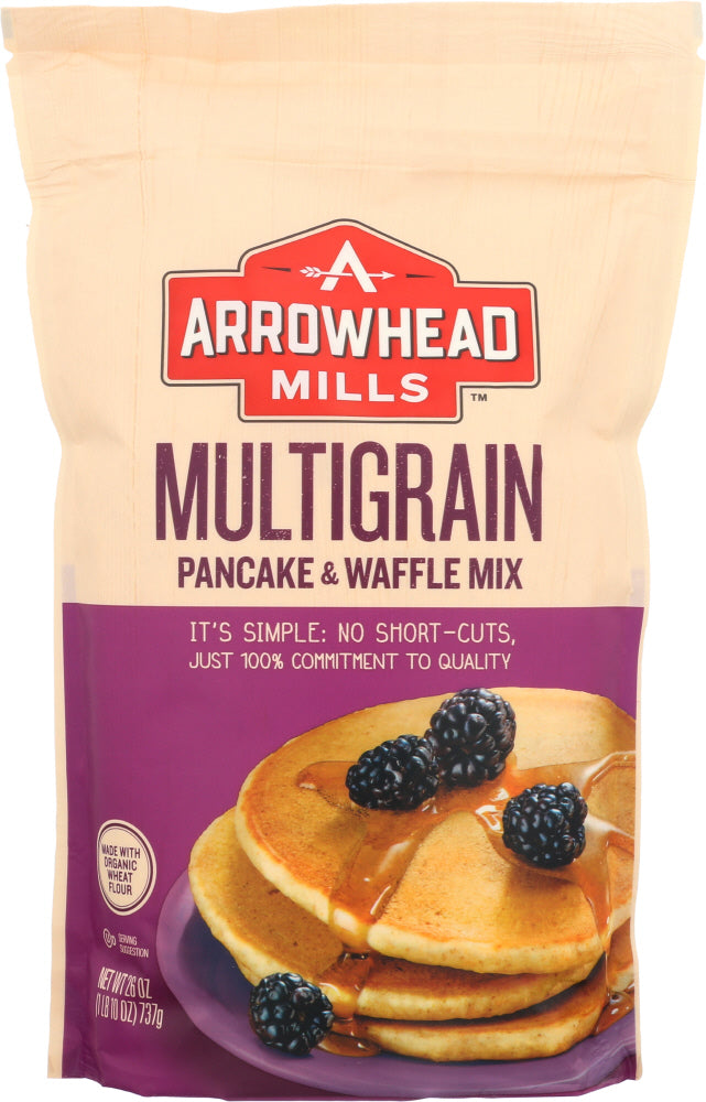ARROWHEAD MILLS: Multigrain Pancake and Waffle Mix, 26 oz