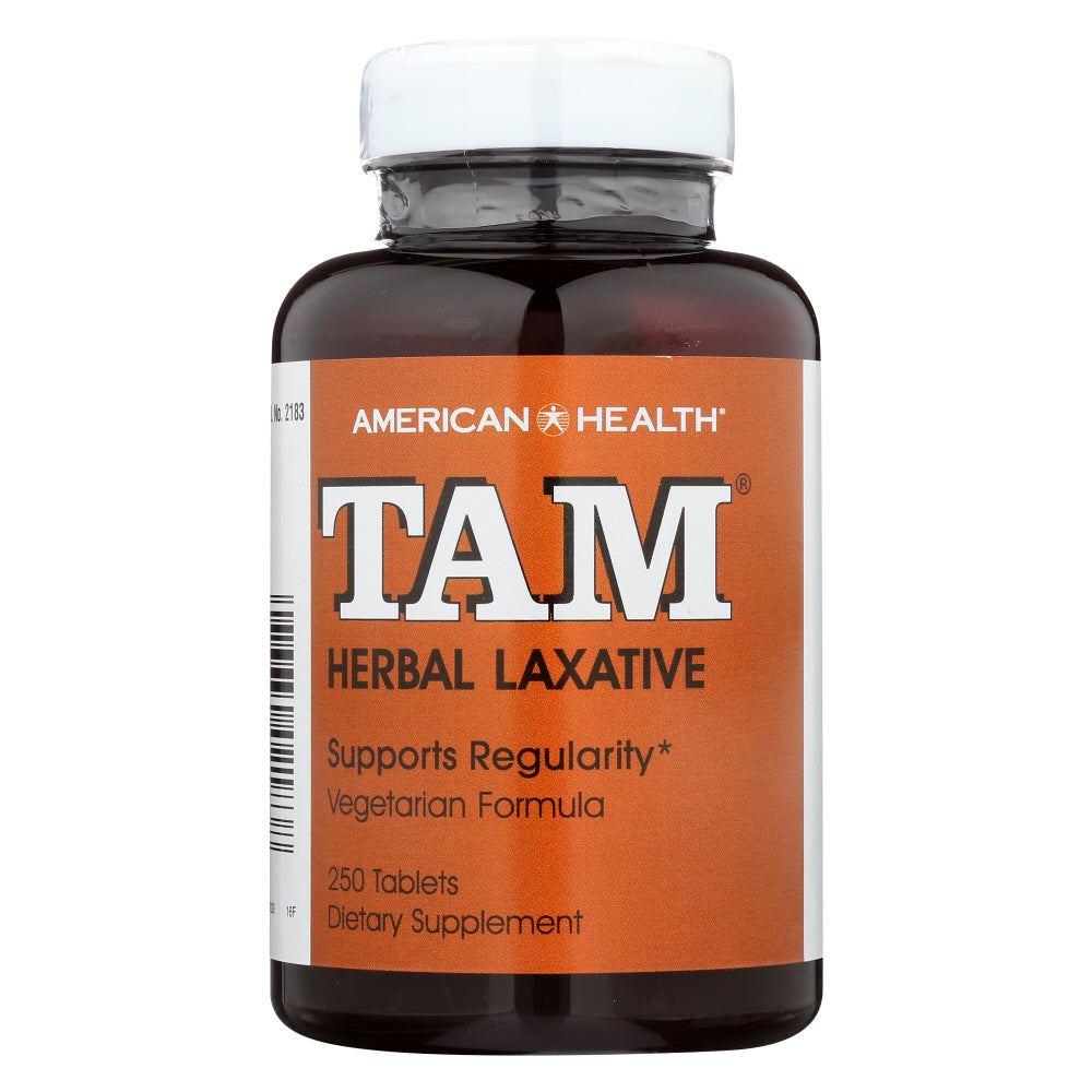AMERICAN HEALTH: Tam Herbal Laxative, 250 Tablets