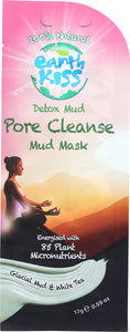 EARTH KISS: Mask Mud Pore Cleanse, .59 oz