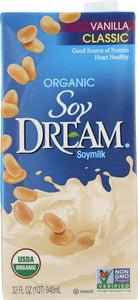 DREAM: Non-Dairy Soy Beverage Classic Vanilla, 32 Oz