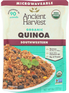 ANCIENT HARVEST: Quinoa Southwestern Organic, 8 oz