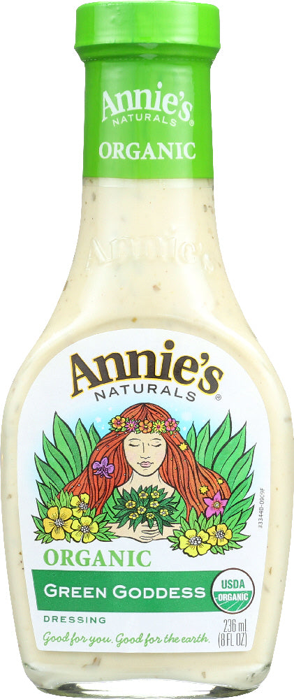 ANNIE'S NATURALS: Organic Green Goddess Dressing, 8 oz