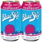 Blue Sky Natural Soda Wild Raspberry 6 Ct, 72 oz