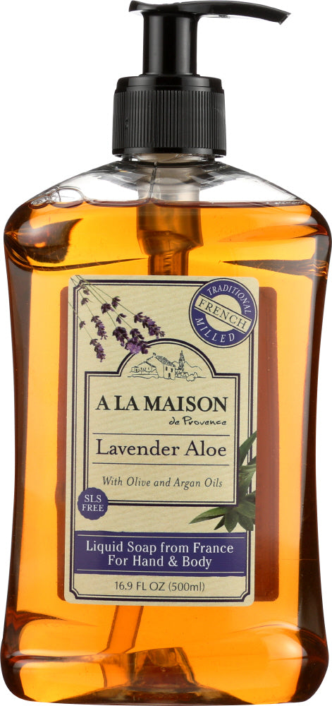 A LA MAISON: Liquid Soap Lavender Aloe, 16.9