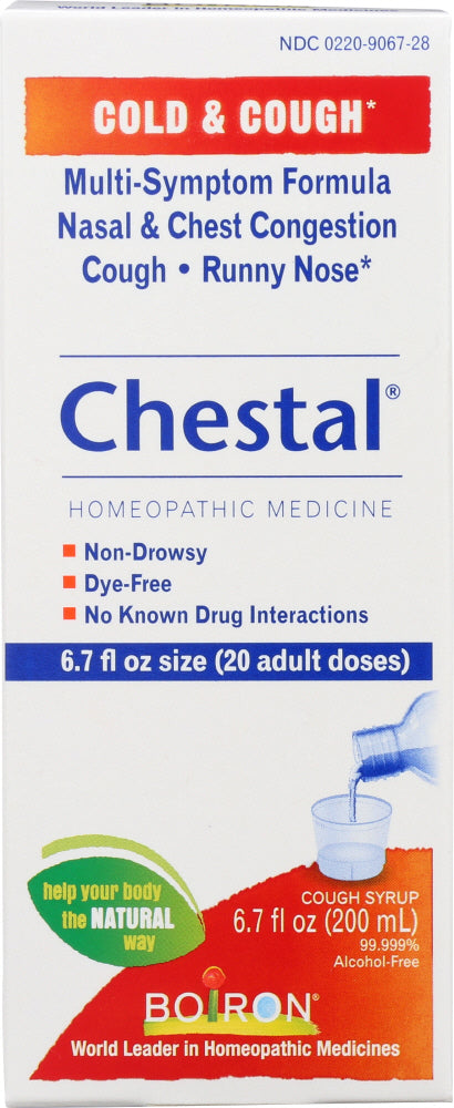 BOIRON: Chestal Cold & Cough Adult, 6.7 oz