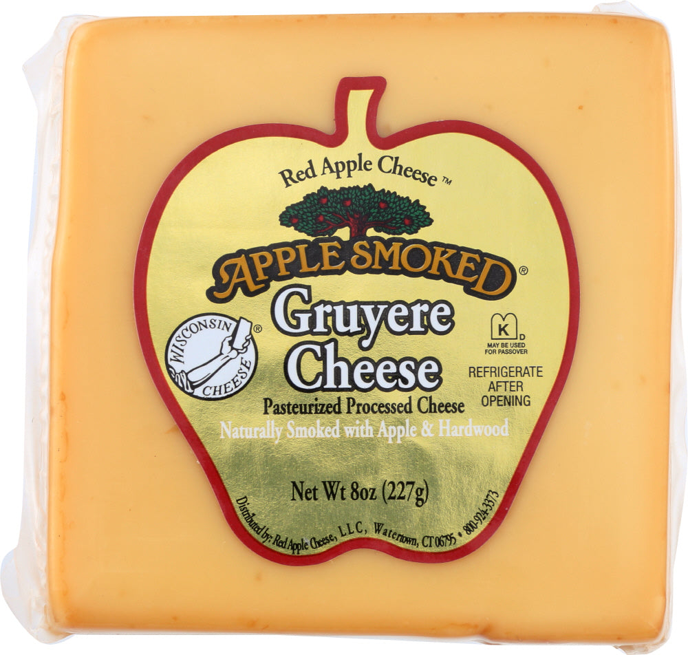 APPLE SMOKED: Gruyere Cheese, 8 Oz