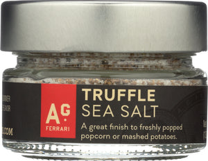 AG FERRARI: Seasoning Truffle Sea Salt, 4 oz