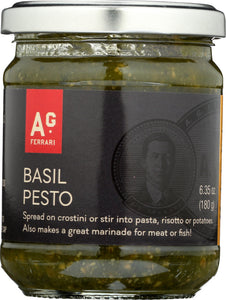 AG FERRARI: Basil Pesto Spread, 6.35 oz