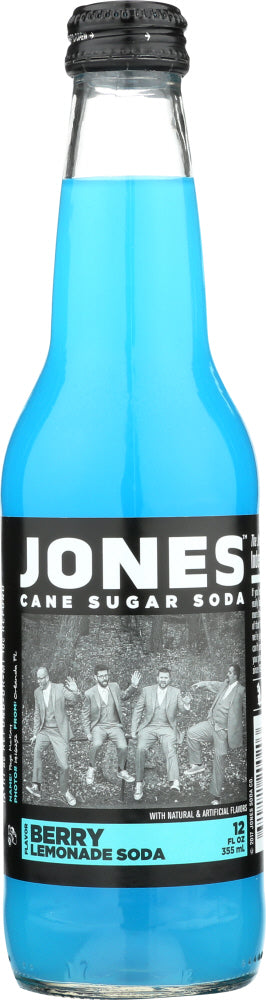 JONES: Berry Lemonade Soda, 12 Oz