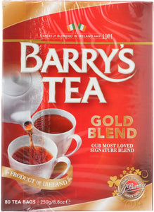 BARRY'S TEA: Gold Blend, 80 teabags