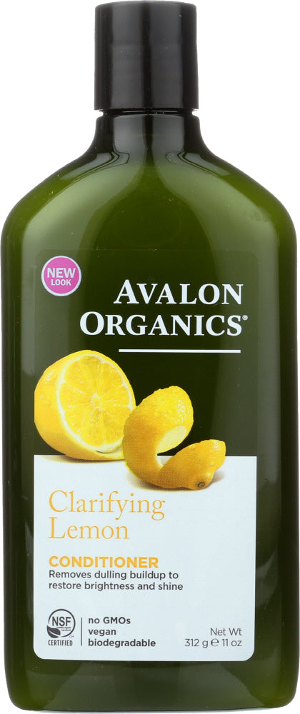 AVALON ORGANICS: Conditioner Clarifying Lemon, 11 oz