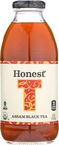 HONEST TEA: Organic Assam Black Tea, 16 oz