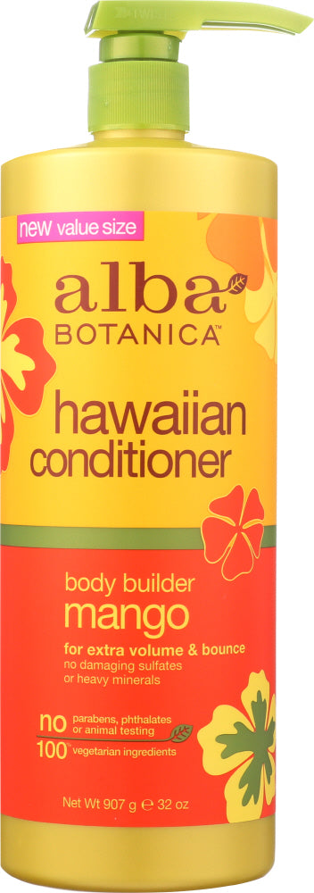 ALBA BOTANICA: Conditioner Mango Body Builder, 32 oz