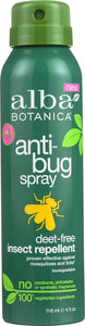 ALBA BOTANICA: Bug Spray Deet Free, 4 oz